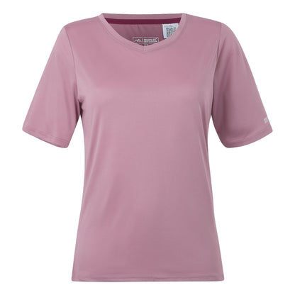 Lilas - Front - Regatta Womens-Ladies Fingal II V Neck T-Shirt