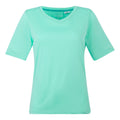 Aruba Blue - Front - Regatta Womens-Ladies Fingal II V Neck T-Shirt