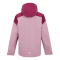 Lilas-Beaujolais - Back - Regatta Childrens-Kids Highton VI Waterproof Jacket
