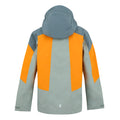 Glacier-Bright Marigold - Back - Regatta Childrens-Kids Highton VI Waterproof Jacket