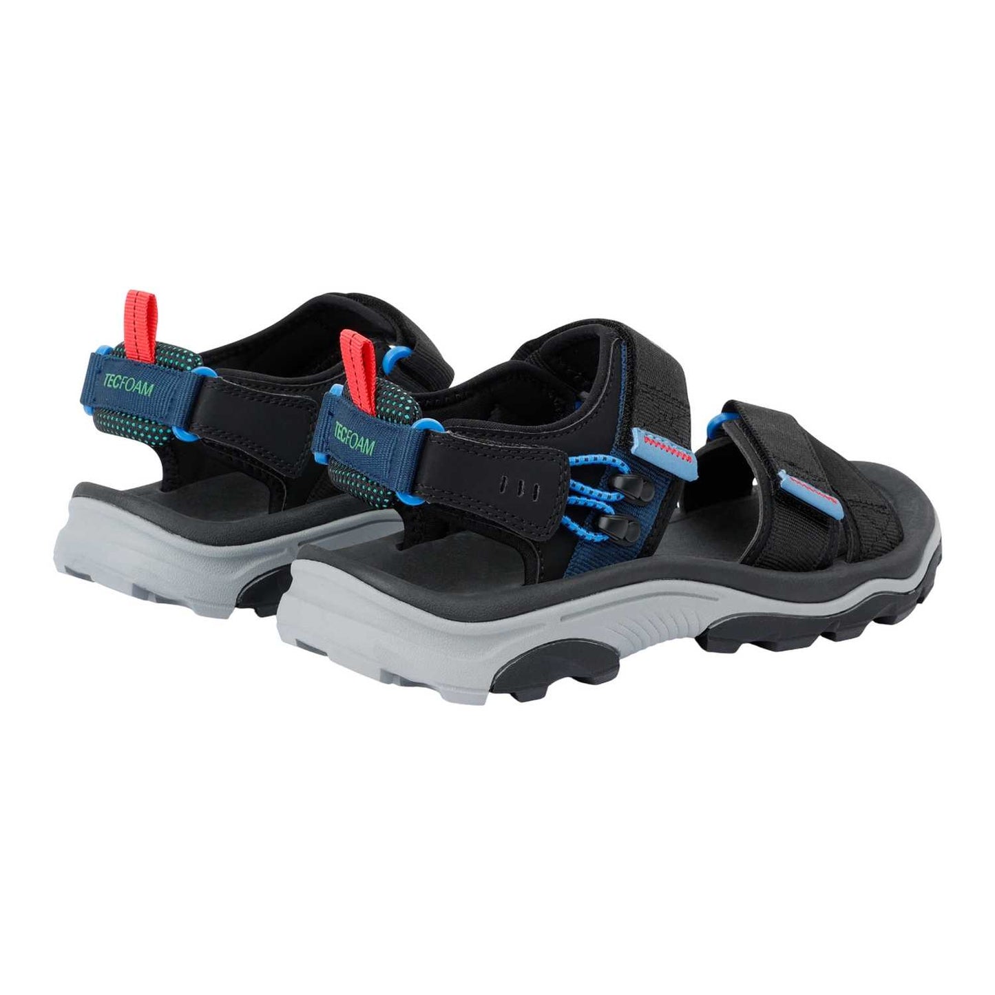 Black-Coronet Blue - Back - Regatta Mens Blaze Sandals