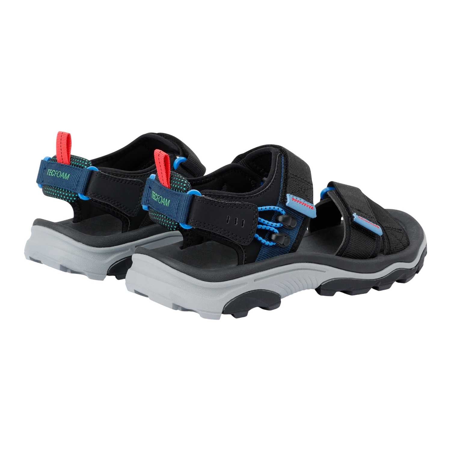 Black-Coronet Blue - Back - Regatta Mens Blaze Sandals