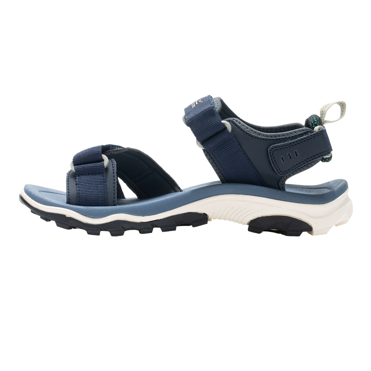 Navy-China Blue - Side - Regatta Mens Blaze Sandals