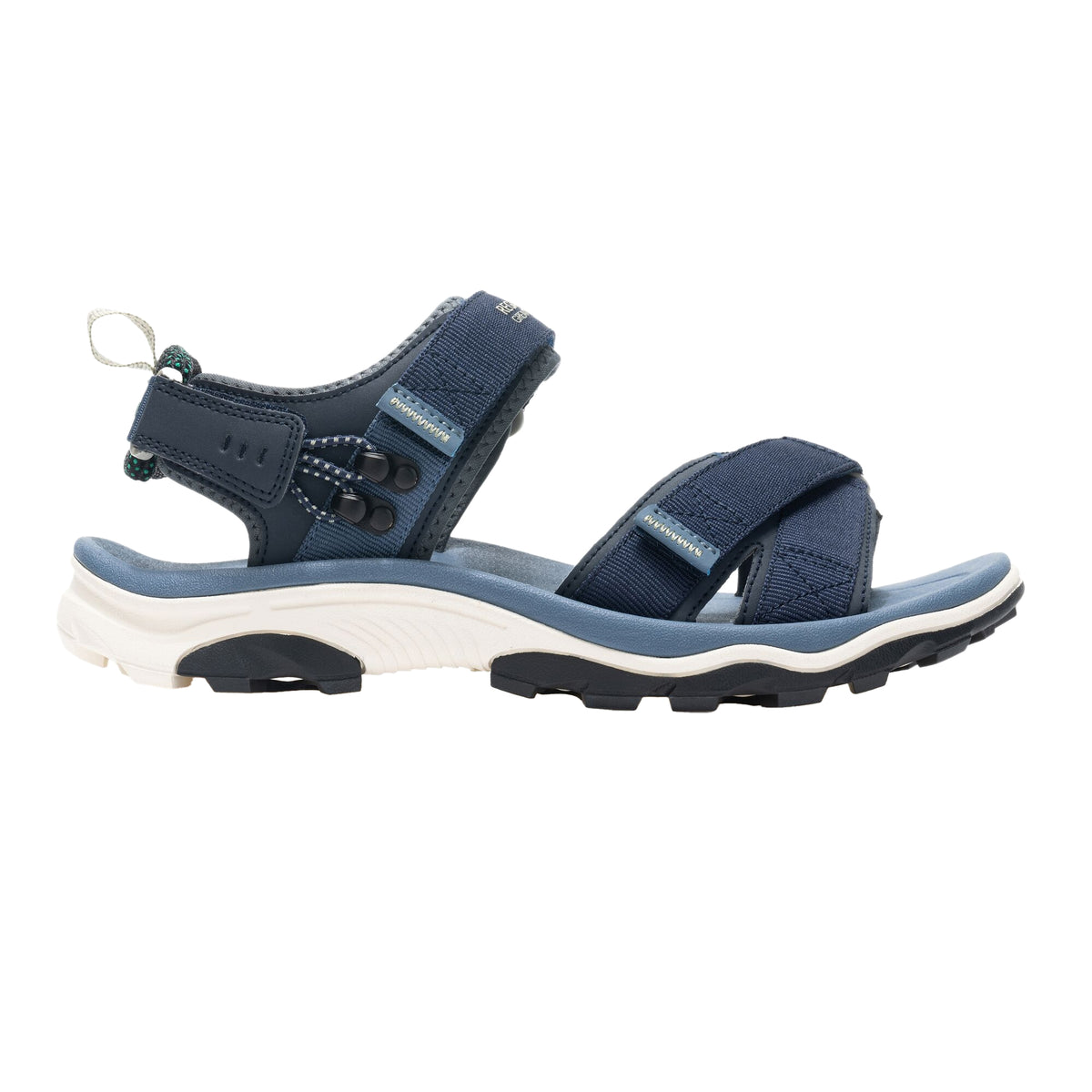 Navy-China Blue - Lifestyle - Regatta Mens Blaze Sandals