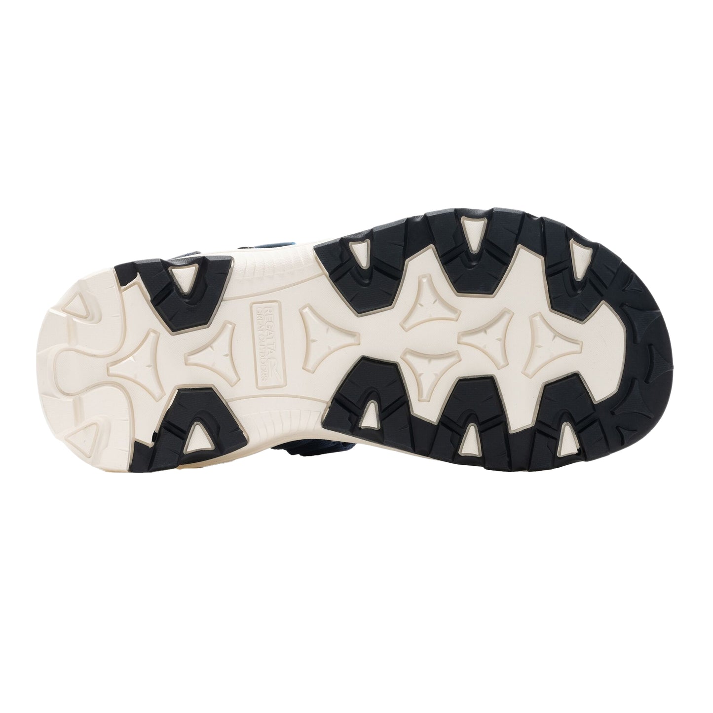 Navy-China Blue - Close up - Regatta Mens Blaze Sandals