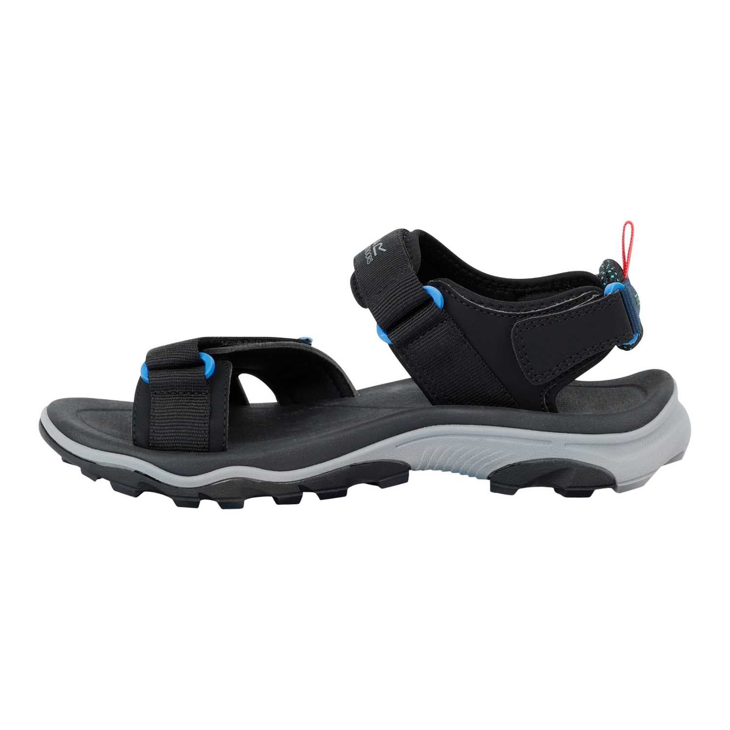 Black-Coronet Blue - Side - Regatta Mens Blaze Sandals