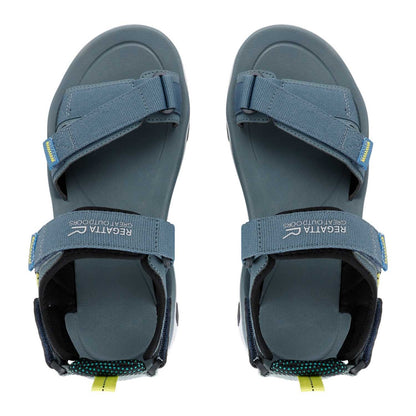 Grey-Wild Lime - Lifestyle - Regatta Mens Blaze Sandals
