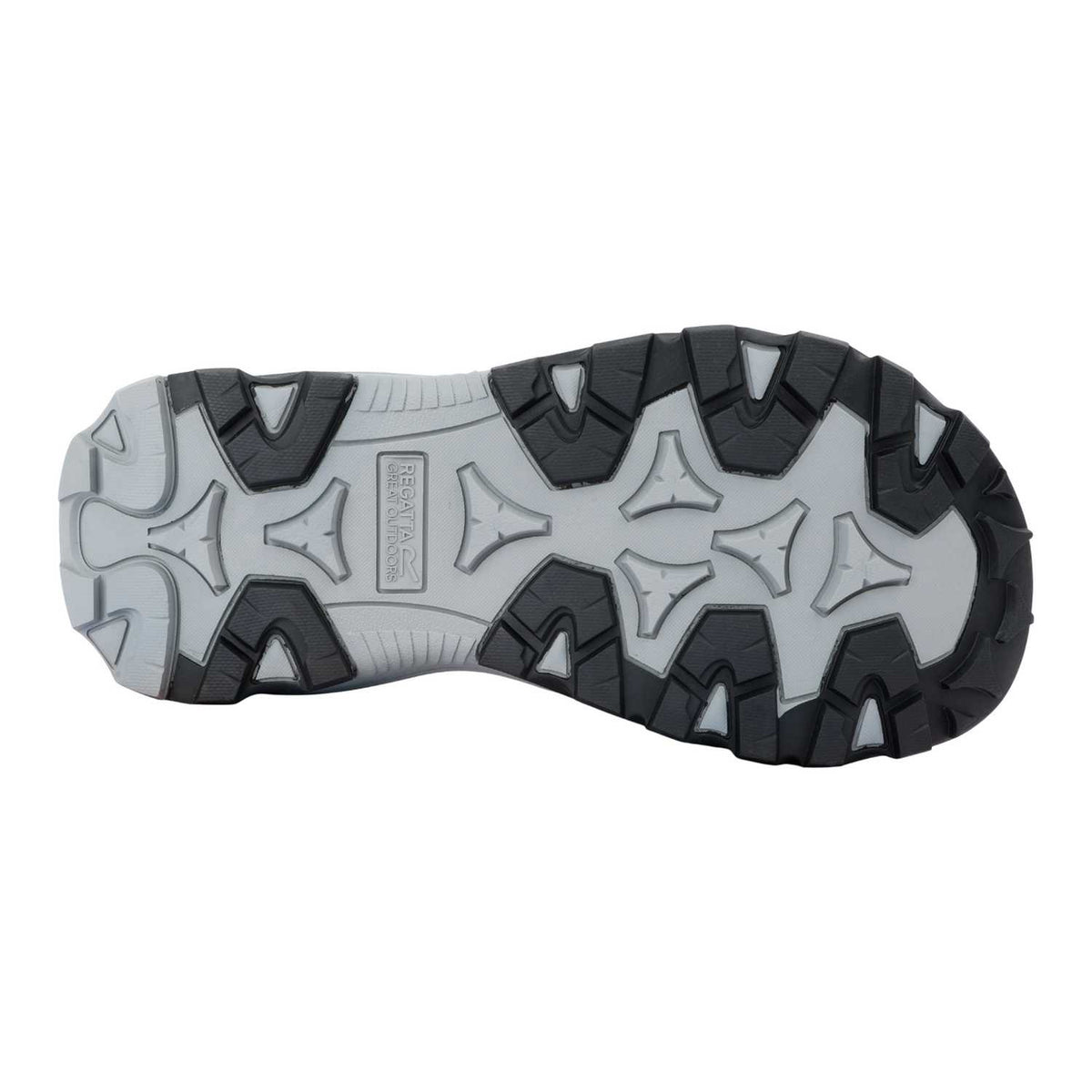 Grey-Wild Lime - Pack Shot - Regatta Mens Blaze Sandals