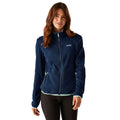 Navy-Icy Morn - Lifestyle - Regatta Womens-Ladies Newhill II Full Zip Fleece Jacket