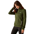 Nephrite Green-Light Vanilla - Lifestyle - Regatta Womens-Ladies Newhill II Full Zip Fleece Jacket
