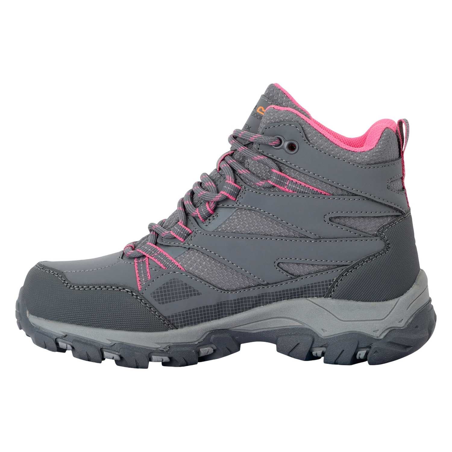 Steel-Tulip - Side - Regatta Childrens-Kids Holcombe III Walking Boots