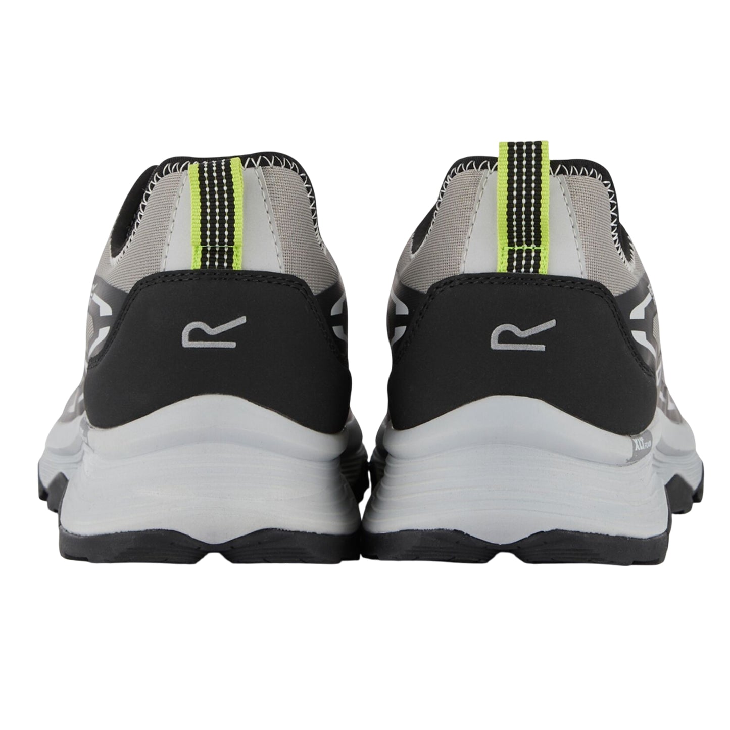 Grey-Black-Lime - Back - Regatta Mens Blaze Trainers