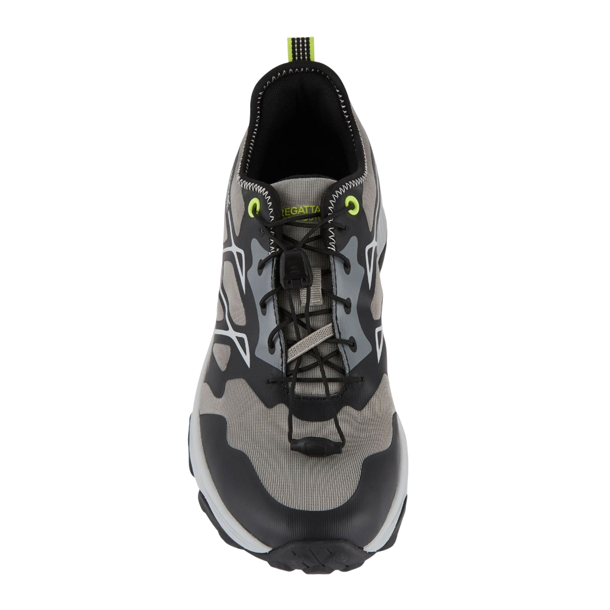 Grey-Black-Lime - Lifestyle - Regatta Mens Blaze Trainers