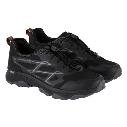 Black - Front - Regatta Mens Blaze Trainers