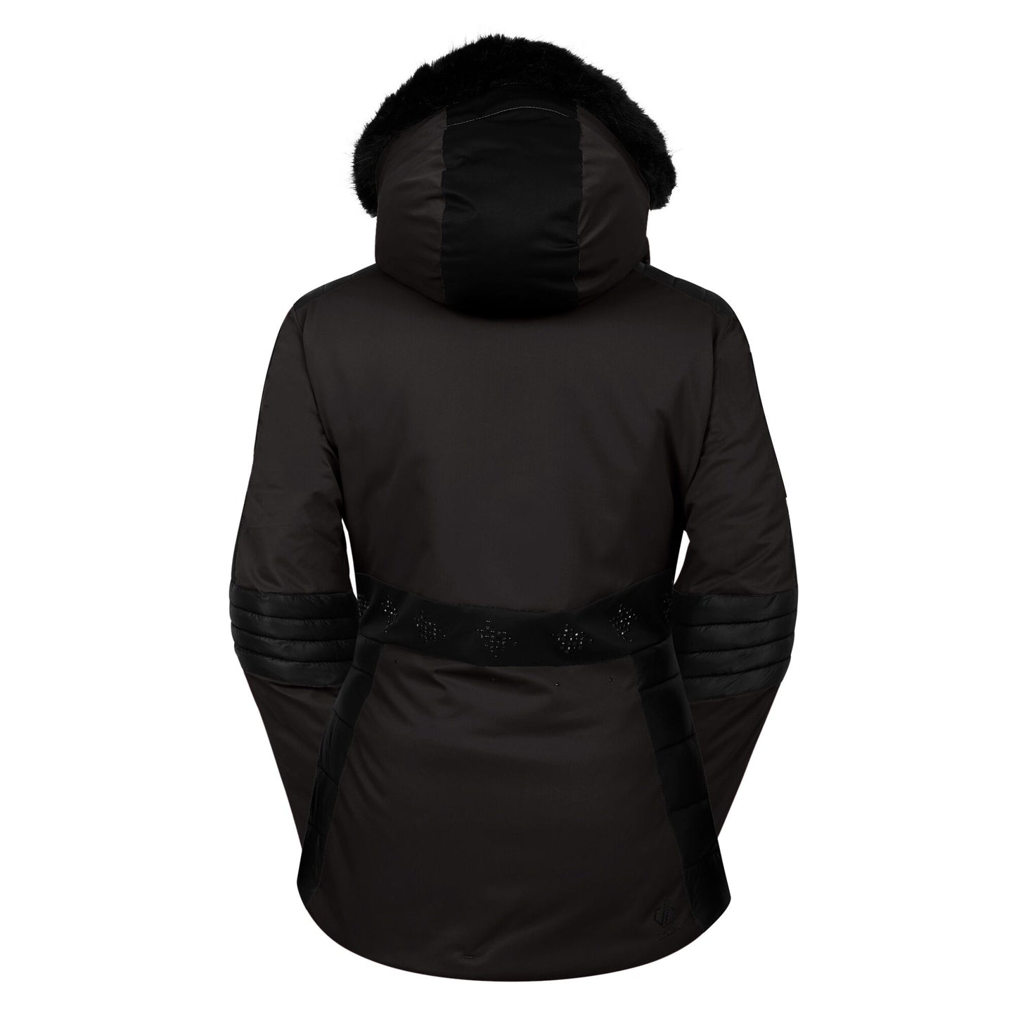 Black - Back - Dare 2B Womens-Ladies Enlighten Ski Jacket