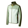 Olivine Green-Hedge Green - Side - Dare 2B Childrens-Kids Emergent IV Stretch Midlayer
