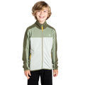 Olivine Green-Hedge Green - Lifestyle - Dare 2B Childrens-Kids Emergent IV Stretch Midlayer