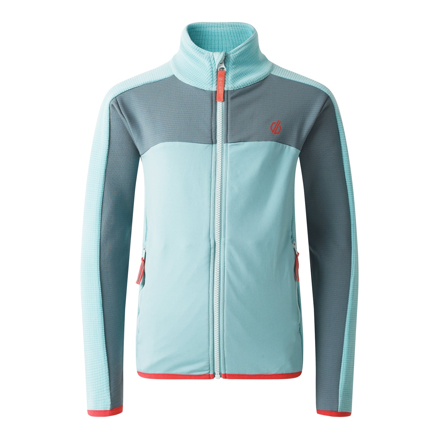 Element Grey-Aquifer - Front - Dare 2B Childrens-Kids Emergent IV Stretch Midlayer