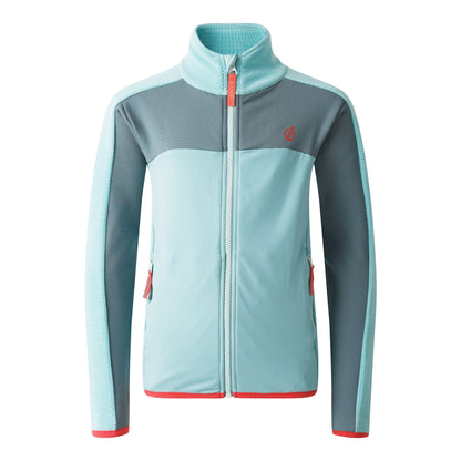 Element Grey-Aquifer - Front - Dare 2B Childrens-Kids Emergent IV Stretch Midlayer