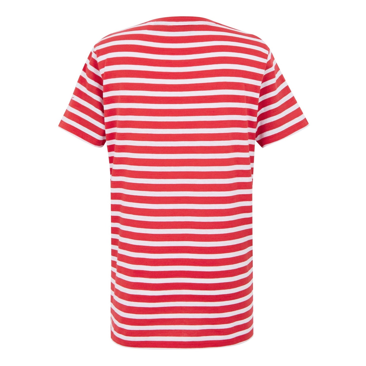High Risk Red-White - Back - Regatta Womens-Ladies Bayletta Striped T-Shirt