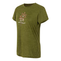 Nephrite Green Marl - Side - Regatta Womens-Ladies Fingal IX Flower T-Shirt