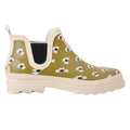 Olive - Side - Regatta Womens-Ladies Orla Kiely Clover Mid Cut Wellington Boots