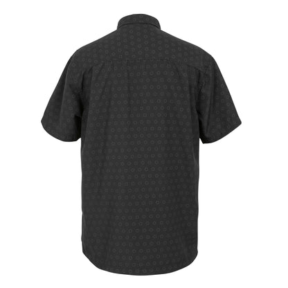 Black - Back - Regatta Mens Mindano IX Circle Short-Sleeved Shirt