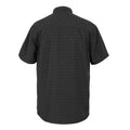 Black - Back - Regatta Mens Mindano IX Circle Short-Sleeved Shirt