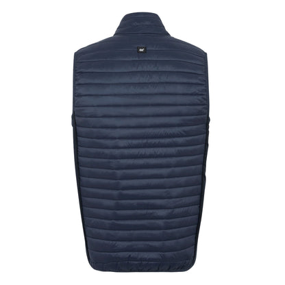 Navy Blue - Back - Regatta Mens Andreson Hybrid Padded Jacket