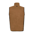 Nut Brown-Black - Back - Regatta Mens Andreson Hybrid Padded Jacket