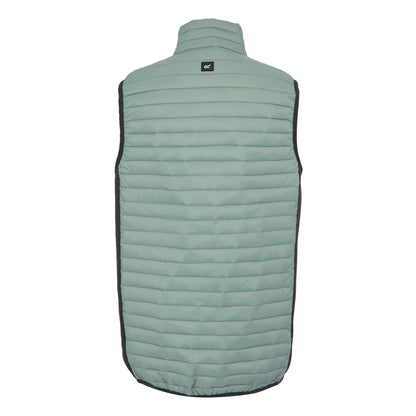 Glacier-Ash - Back - Regatta Mens Andreson Hybrid Padded Jacket