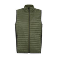 Olive Night-Black - Front - Regatta Mens Andreson Hybrid Padded Jacket