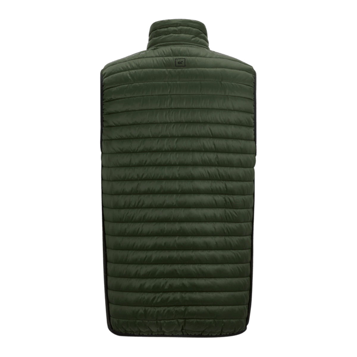 Dark Khaki-Black - Back - Regatta Mens Andreson Hybrid Padded Jacket