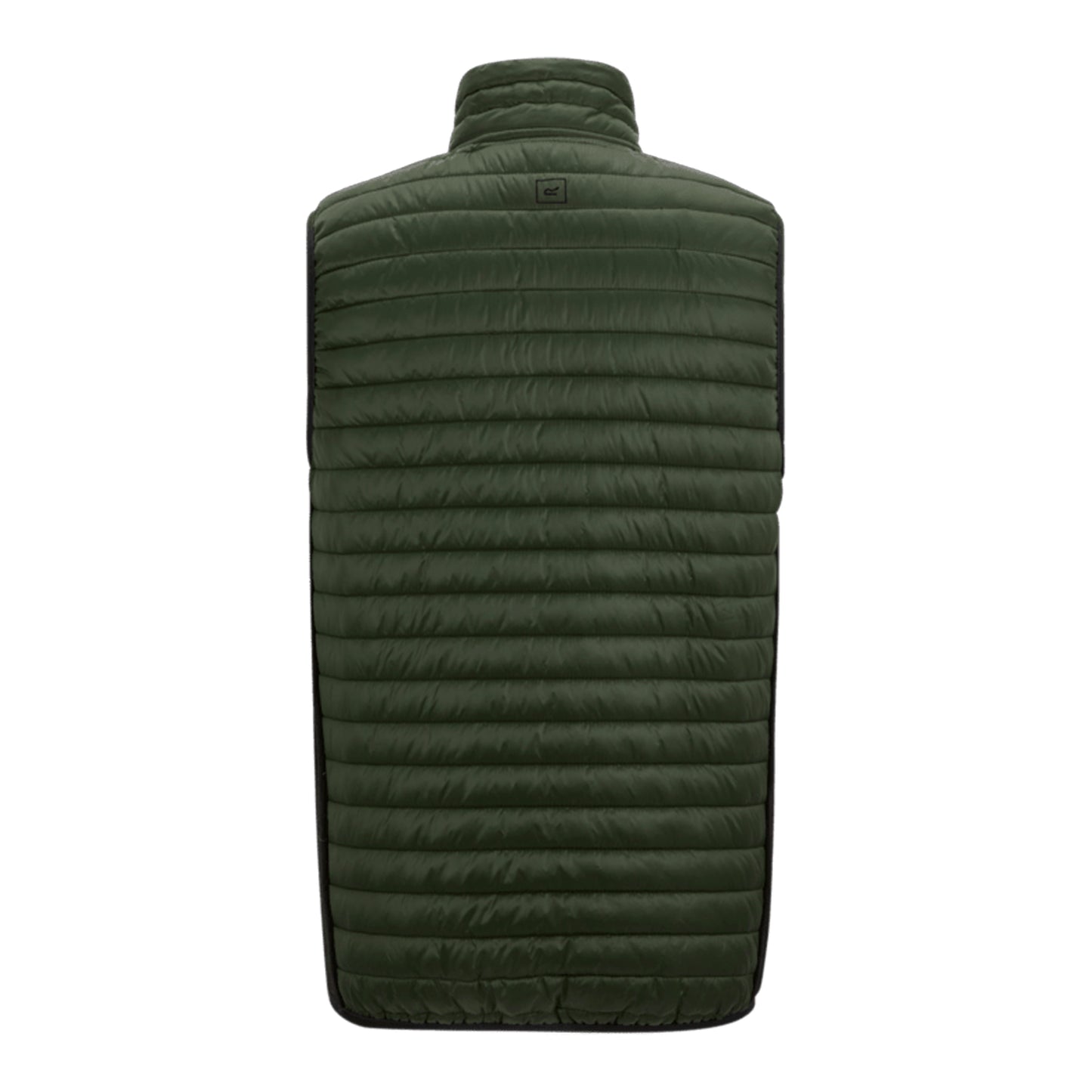 Dark Khaki-Black - Back - Regatta Mens Andreson Hybrid Padded Jacket