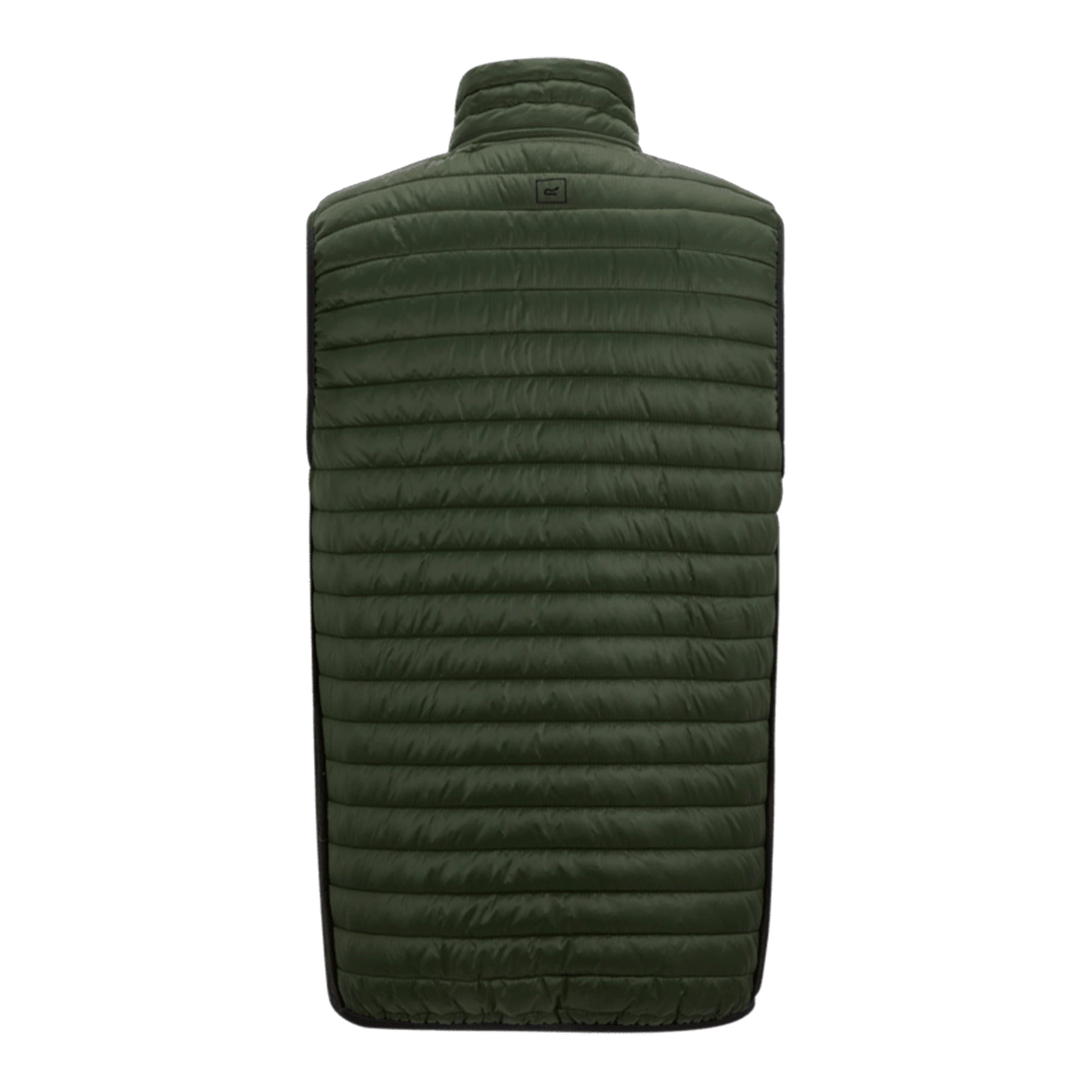 Dark Khaki-Black - Back - Regatta Mens Andreson Hybrid Padded Jacket