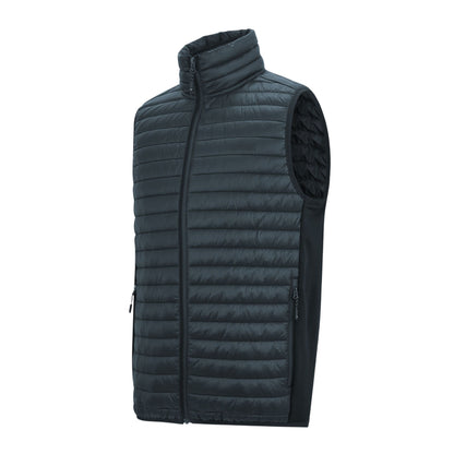 Storm Grey-Black - Side - Regatta Mens Andreson Hybrid Padded Jacket