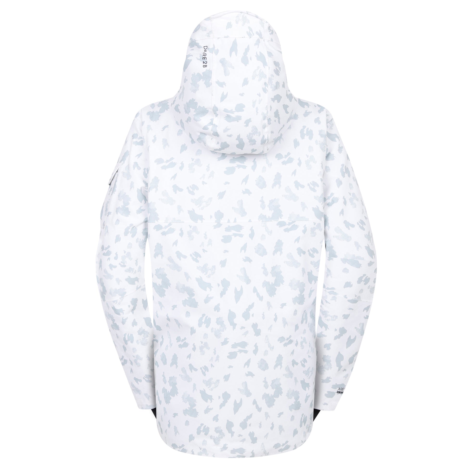 Blanc De Blanc - Back - Dare 2B Womens-Ladies Slide Out Dash Print Overhead Ski Jacket