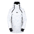 Blanc De Blanc - Front - Dare 2B Womens-Ladies Slide Out Dash Print Overhead Ski Jacket