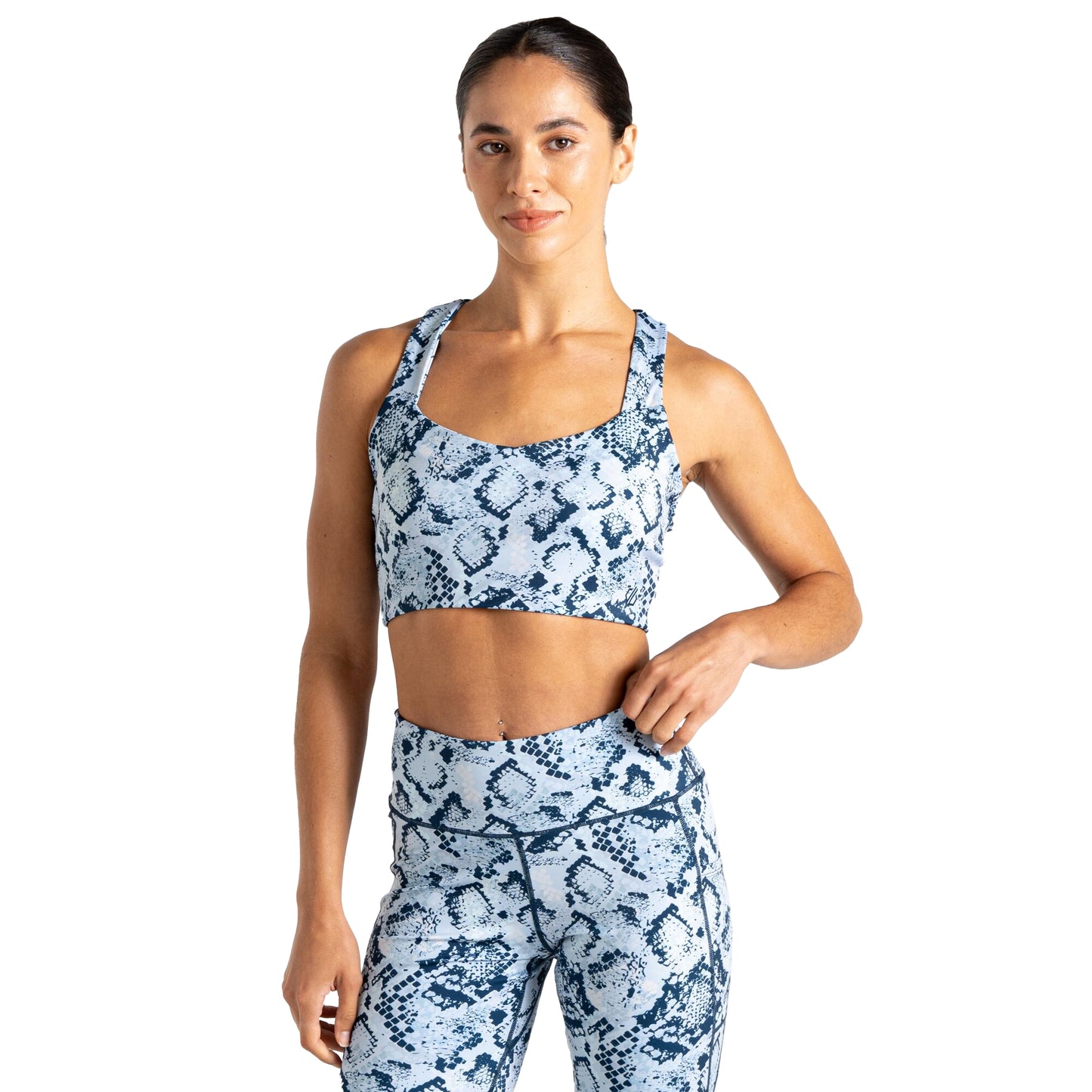 Skyway - Lifestyle - Dare 2B Womens-Ladies Swift III Snake Print Sports Bra