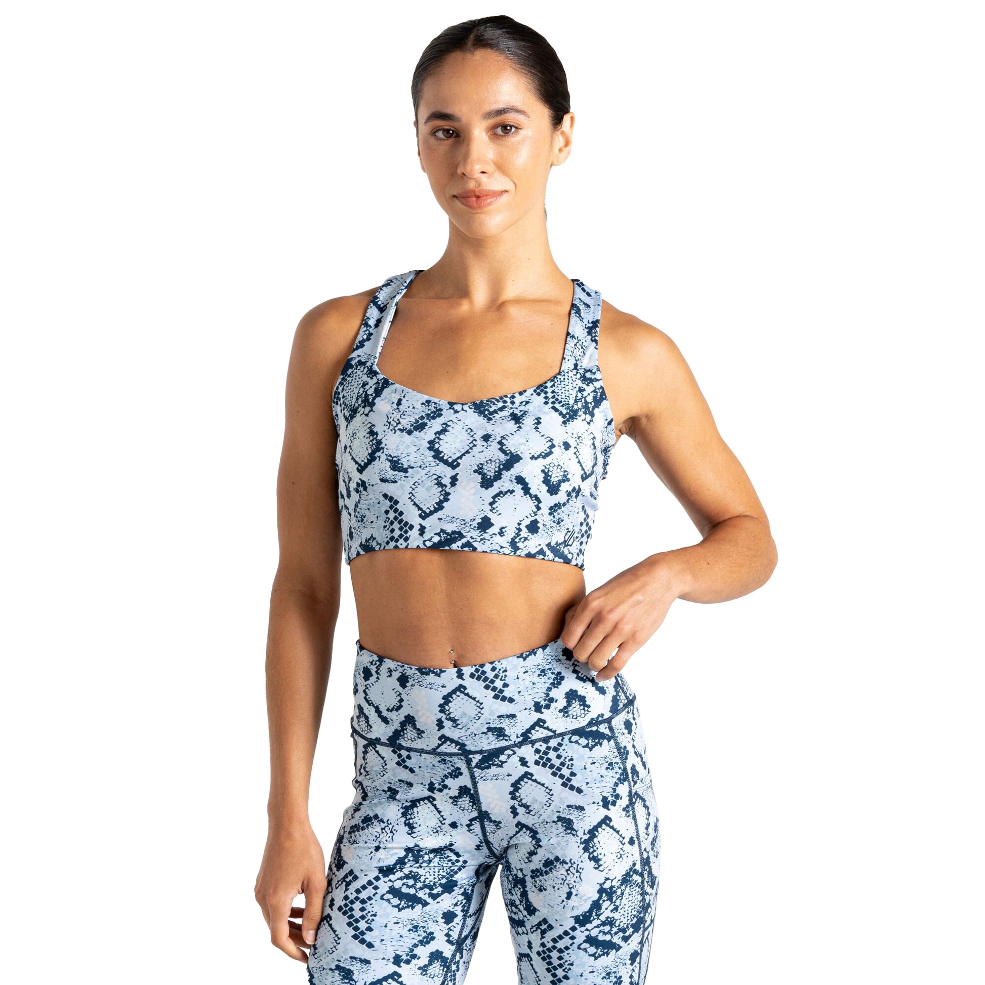 Skyway - Lifestyle - Dare 2B Womens-Ladies Swift III Snake Print Sports Bra