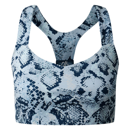 Skyway - Front - Dare 2B Womens-Ladies Swift III Snake Print Sports Bra