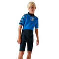 Olympian Blue-Navy - Lifestyle - Regatta Childrens-Kids Camo Wetsuit