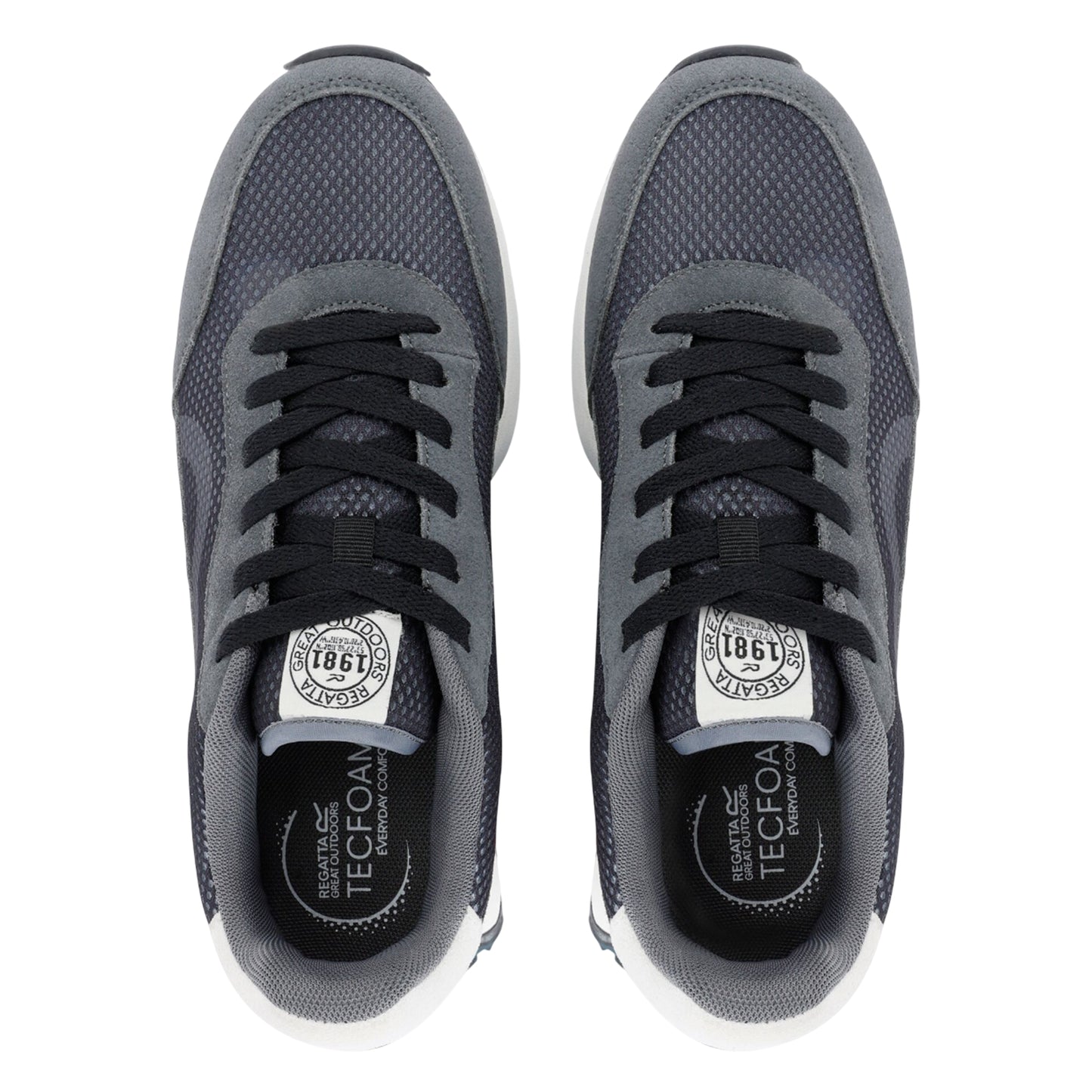 Black-Briar - Pack Shot - Regatta Mens Marine Heritage Suede Trainers