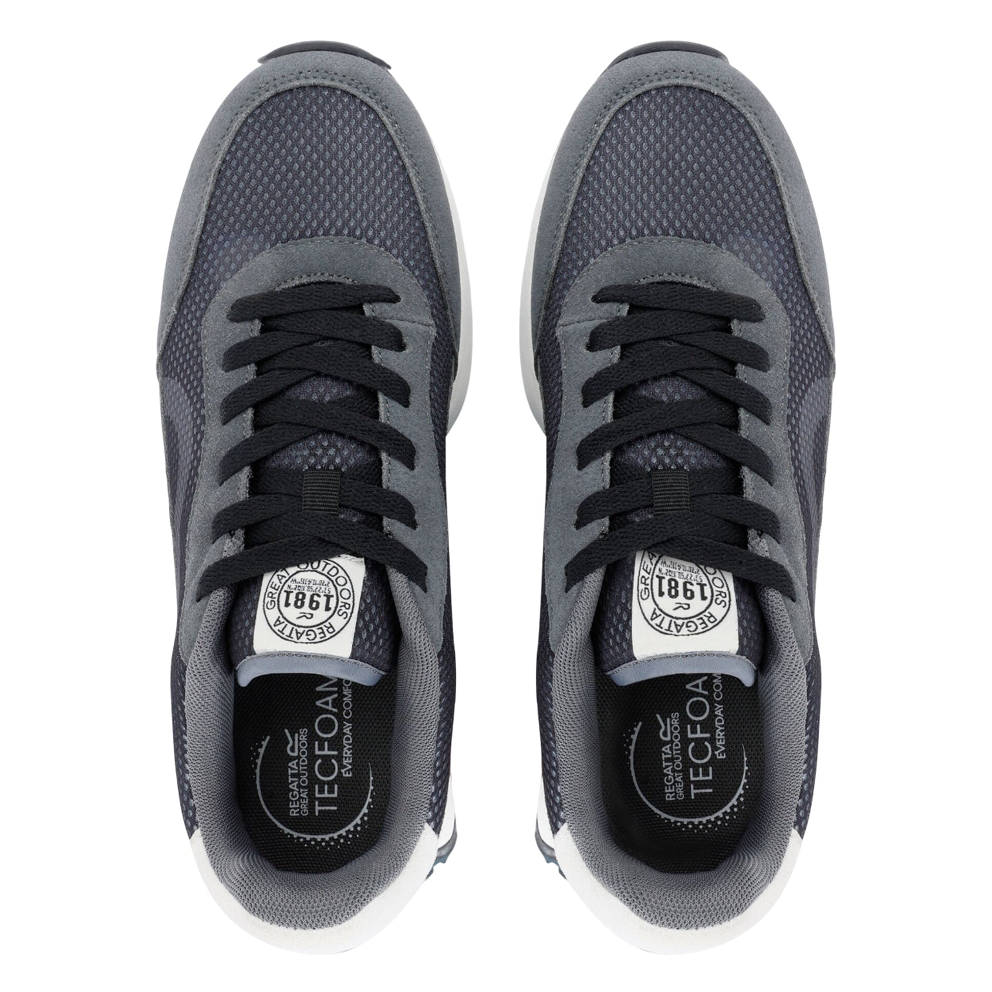 Black-Briar - Pack Shot - Regatta Mens Marine Heritage Suede Trainers