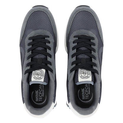 Black-Briar - Pack Shot - Regatta Mens Marine Heritage Suede Trainers