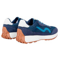 Navy-Coronet Blue - Back - Regatta Mens Marine Heritage Suede Trainers