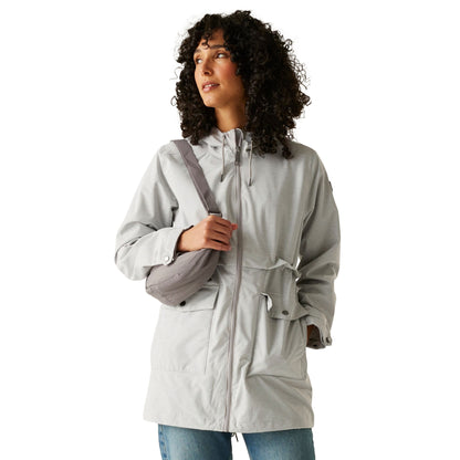 Drizzle - Lifestyle - Regatta Womens-Ladies Navaeh Linear Waterproof Jacket