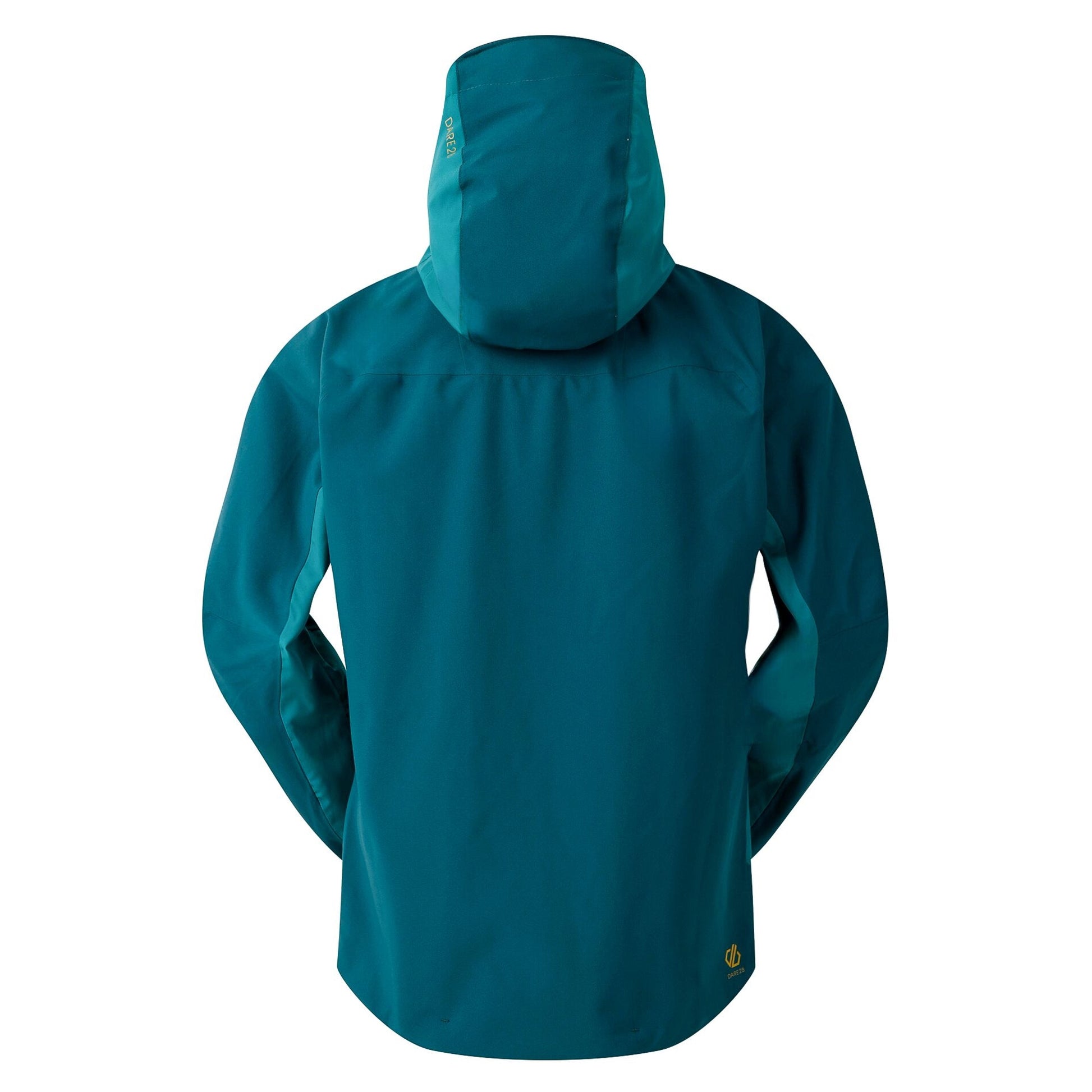 Dark Sea-Pacific Green - Back - Dare 2B Mens Torrek II Waterproof Jacket