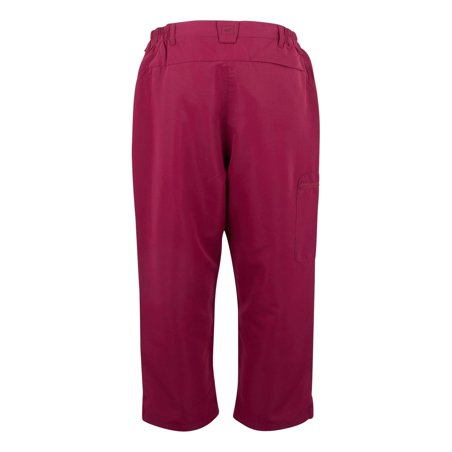 Beaujolais - Back - Regatta Womens-Ladies Chaska III Walking Capri Cropped Trousers