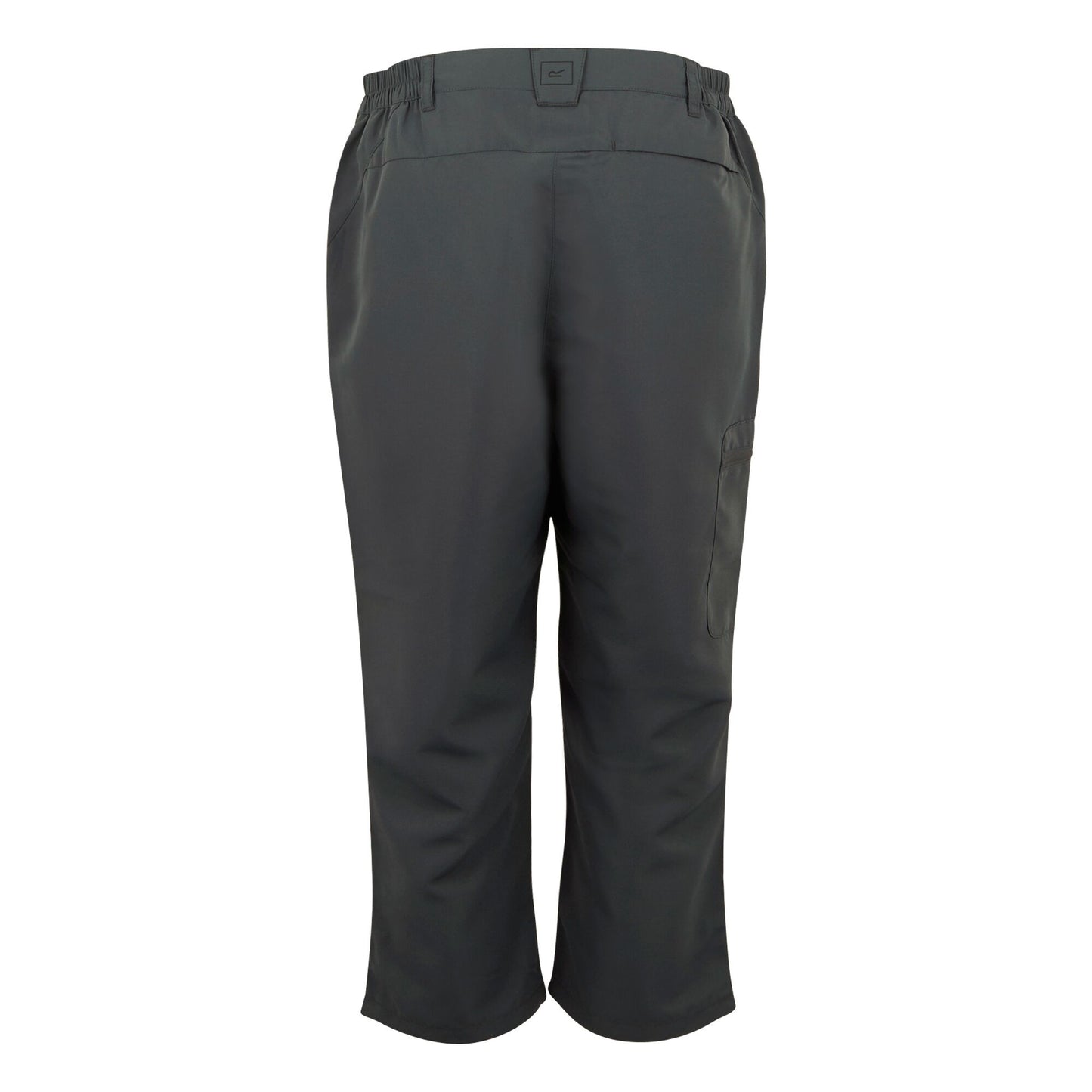 Seal Grey - Back - Regatta Womens-Ladies Chaska III Walking Capri Cropped Trousers